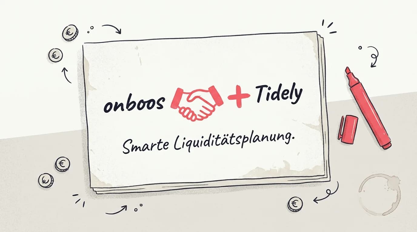 onboos und Tidely: Liquiditätsplanung KMU - Titelbild