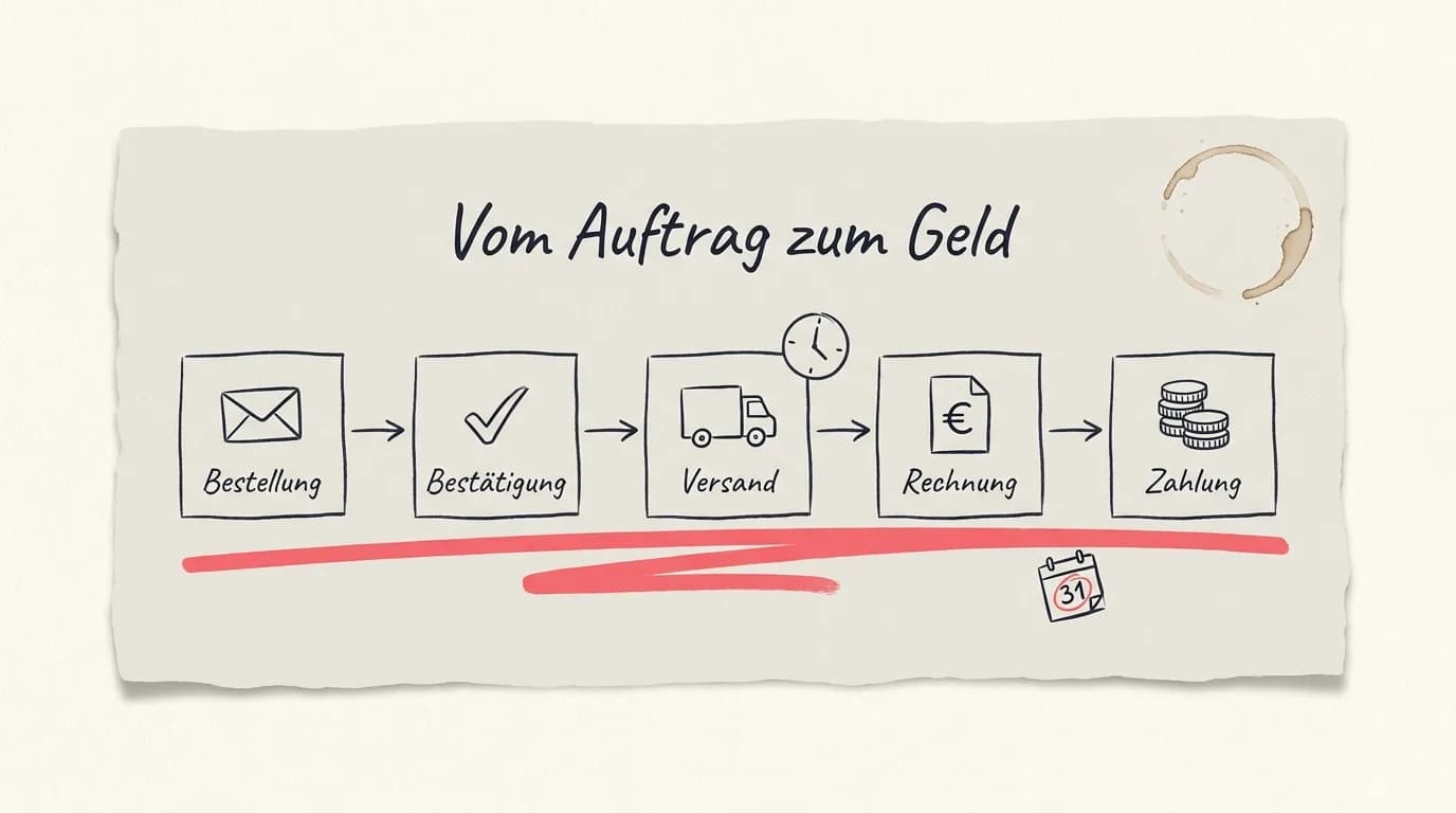 Order-to-Cash: 5 Phasen, die dein ERP braucht - Titelbild